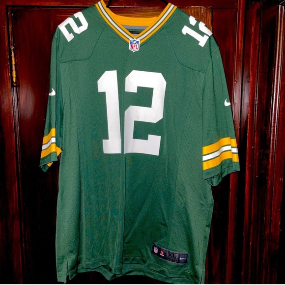 NFL Nike Aaron Rodgers Green Bay Jersey - Picture 3 of 3
